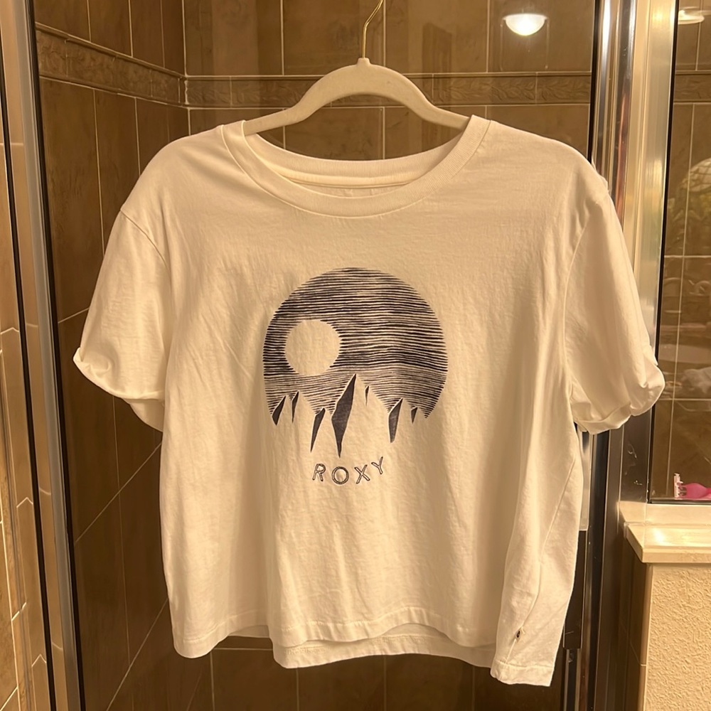 ROXY crop top size large